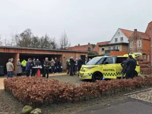 Autocentralen har leveret imponerende elektrisk akutbil til Falck