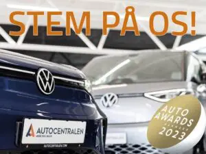 Sidste chance: Stem på Autocentralen ved AutoAwards 2023