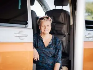 Vicki er kørt ud af komfortzonen i sin Volkswagen California