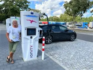 Hans Erik kørte til Italien seks dage efter han havde fået sin nye elbil