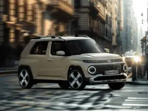 Skoda Elroq bliver vist frem på elektrisk bilmesse i København