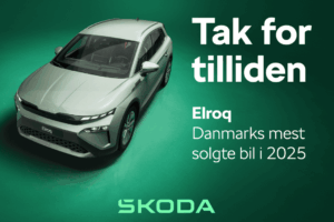 Sublim Skoda er blevet Danmarks bedst sælgende bil
