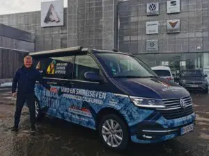 Glad gæst vinder hovedpræmie ved Vinterfestival