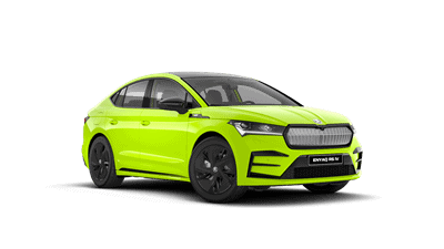 Škoda Enyaq Coupé fra Autocentralen i grøn