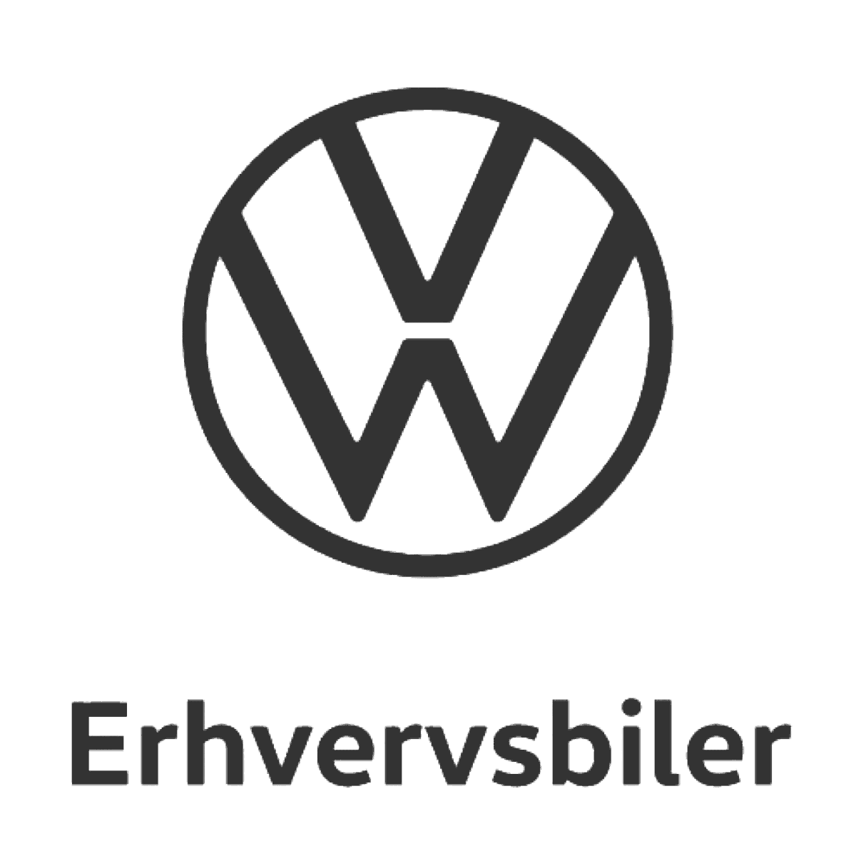 VW-Erhvervsbiler Logo BW